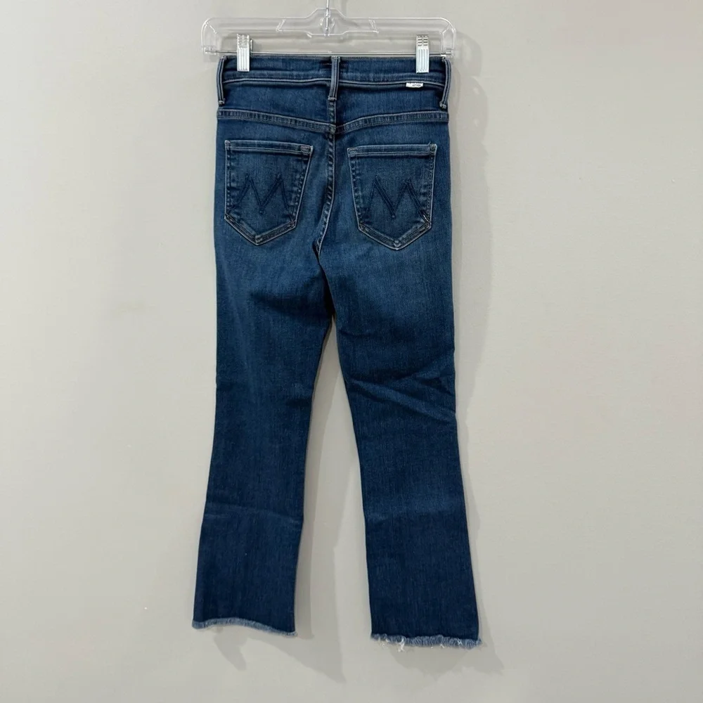 Mother Jeans The Insider Crop Step Fray in Home Movies